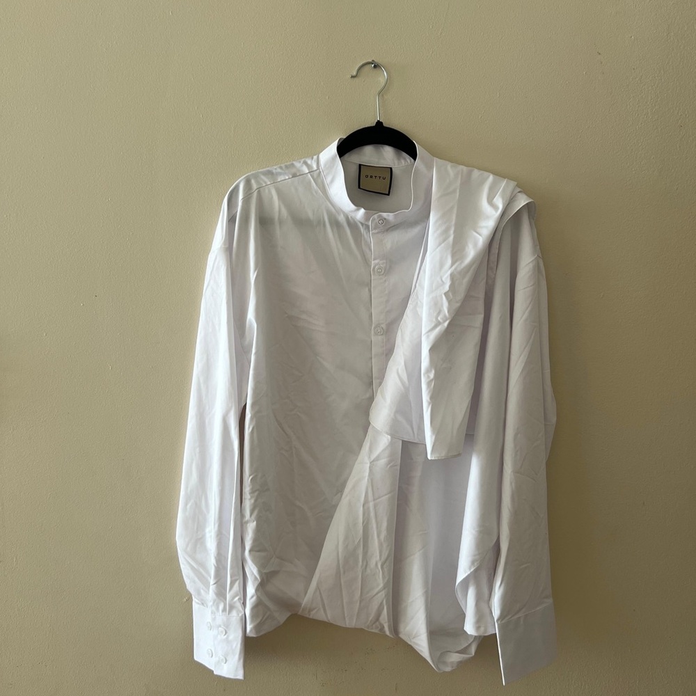 ORTTU Crisp White Dress Shirt